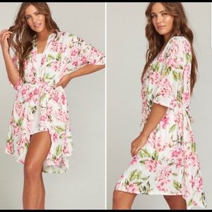 Show Me Your MUMU Brie Robe - Garden of Blooms